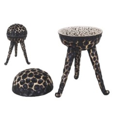 #-12- Bowl Alto Teide + Tapa Ø10X20Cm/10Cl