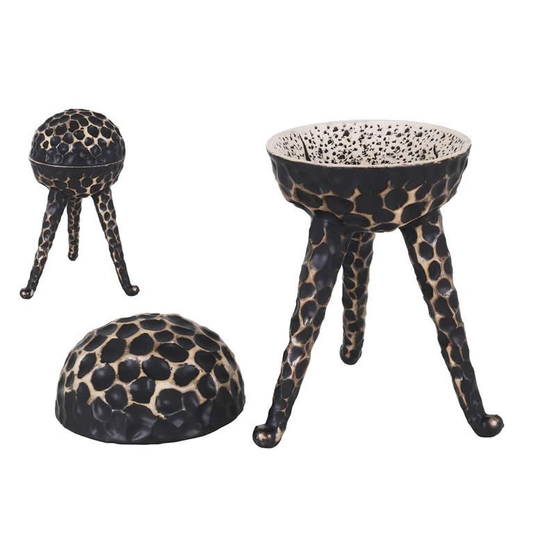 #-12- Bowl Alto Teide + Tapa Ø10X20Cm/10Cl