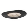 #-6-  Plato Oval Teide 30.5X26X4.5Cm
