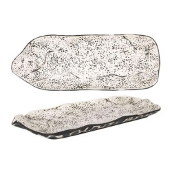#-24- Bandeja  Rectangular Teide 35X13X4Cm