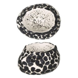 #-12-  Bowl Rectangular Teide 16X13X10Cm
