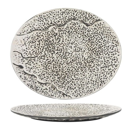 #-12-  Bandeja Oval Teide 32X26.5X2.5Cm