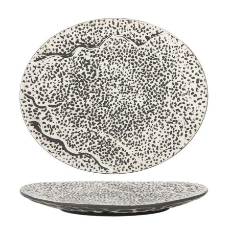 #-24-  Bandeja Oval Teide 24X20X3Cm