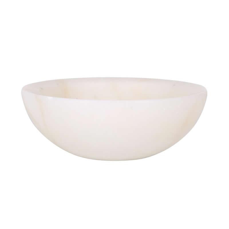 Bowl Marmol Blanco 16X6Cm