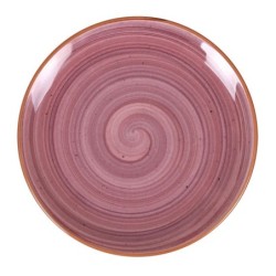 Plato Postre Gourmet Purple Ø21X2.2Cm