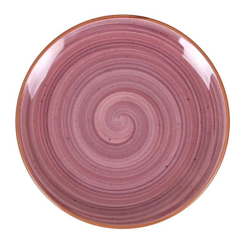 Plato Postre Gourmet Purple Ø21X2.2Cm