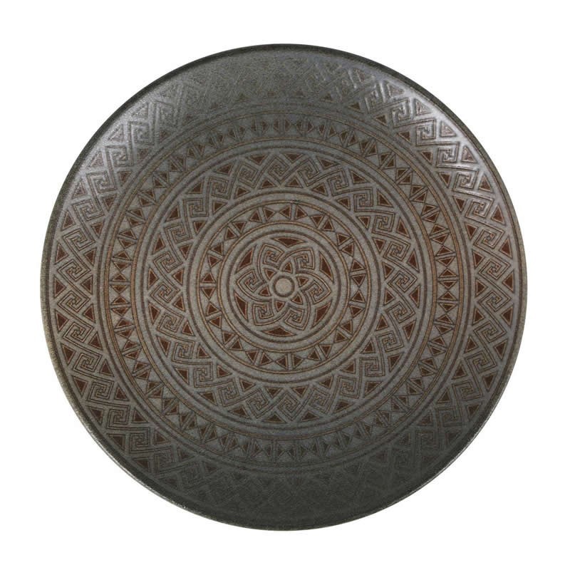 Plato Postre Gourmet Damasquino Ø21X2.2Cm