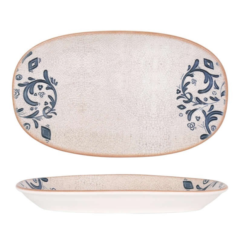 Fuente Oval Gourmet Laudum 29X17.6X3.2Cm