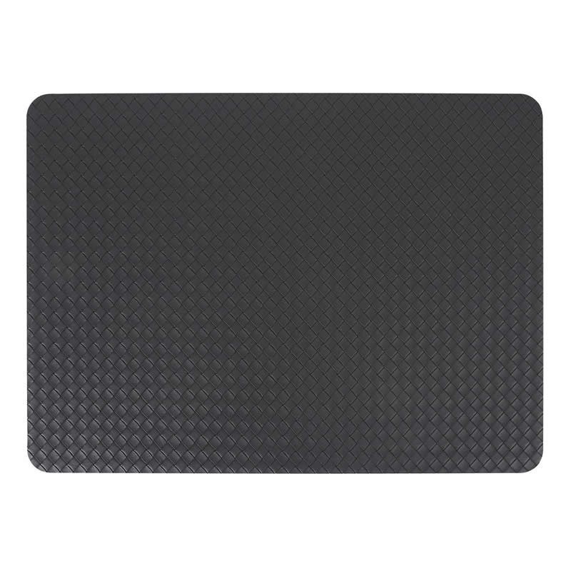 Individual Pvc Dark Grey 45X33Cm