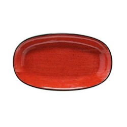 Fuente Oval 24X14.2Cm Passion Red