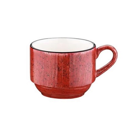 Taza Cafe 9Cl Passion Gourmet Red