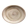 Bandeja Oval 31X24 Cm Terrain Brown