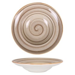 Plato Pasta  Ø 27Cm Terrain  Brown