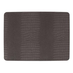 Individual Pvc Dark Grey 45X33Cm