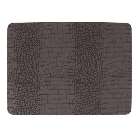 Individual Pvc Dark Grey 45X33Cm