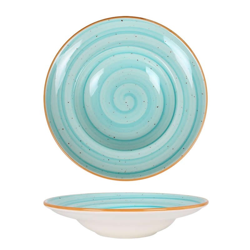 Plato Pasta  Ø 27Cm Aqua  Blue