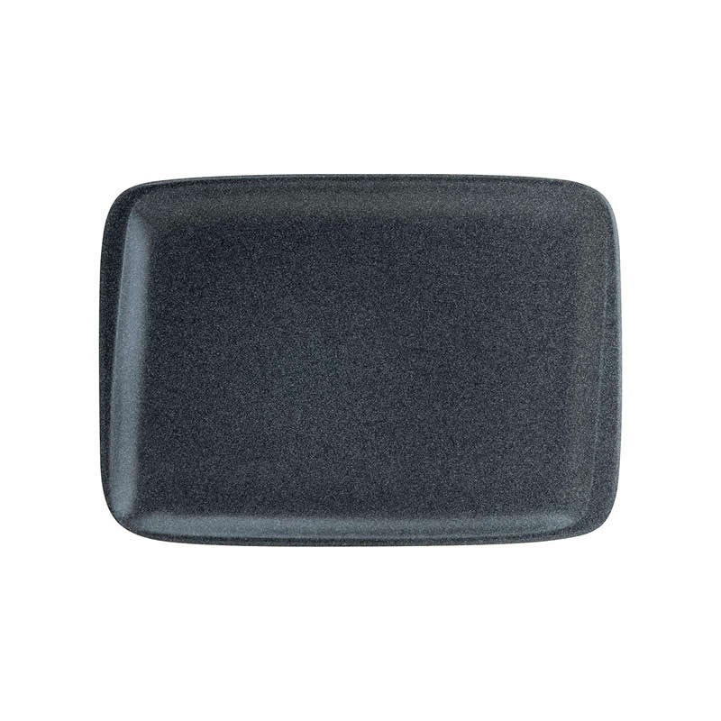 Bandeja Rectangular Graphite 23X16Cm