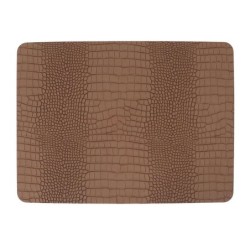 Individual Pvc Dark Brown 45X33Cm