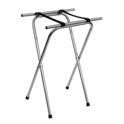 Soporte Tijera Bandejas Metal Cromado 52X41X80Cm