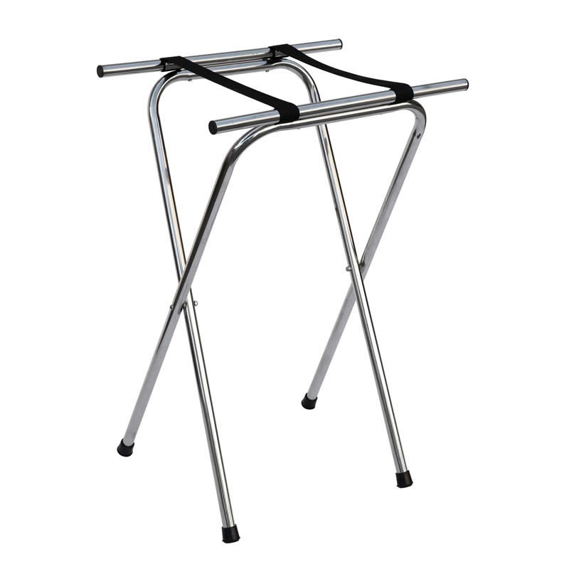 Soporte Tijera Bandejas Metal Cromado 52X41X80Cm