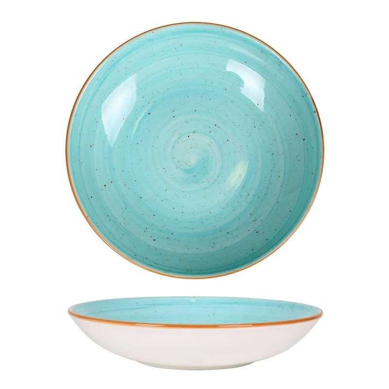Ensaladera Gourmet Ø25X5M Aqua