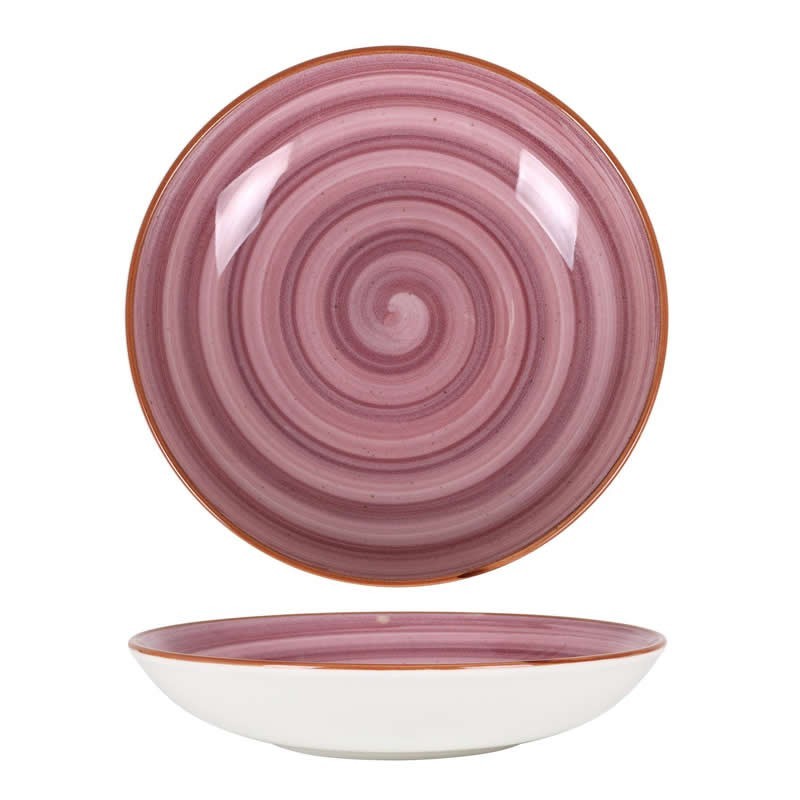 Plato Hondo Gourmet Purple Ø23X4Cm