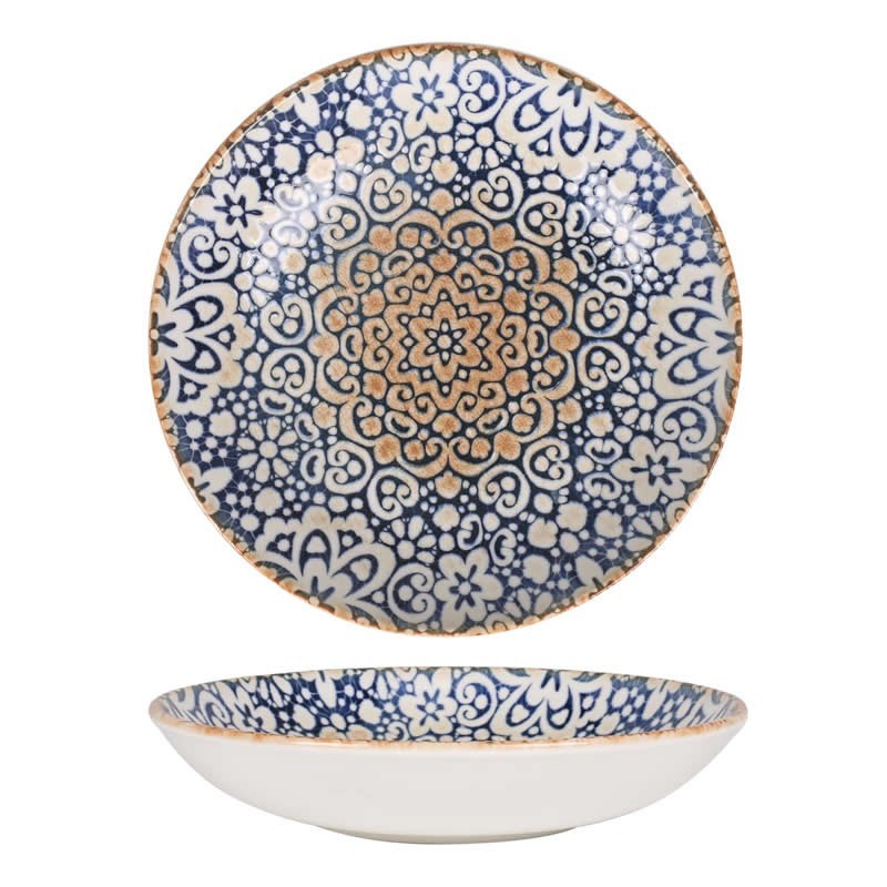 Plato Hondo Gourmet Alhambra Ø23X4Cm