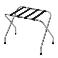 Soporte Para Equipaje Metal Cromado 60X42X50Cm