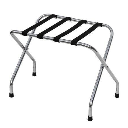 Soporte Para Equipaje Metal Cromado 60X42X50Cm
