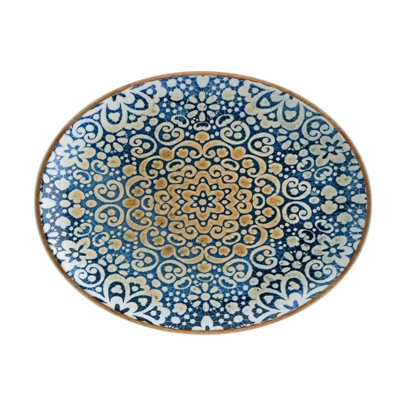 Bandeja Oval Alhambra 36X28X3Cm