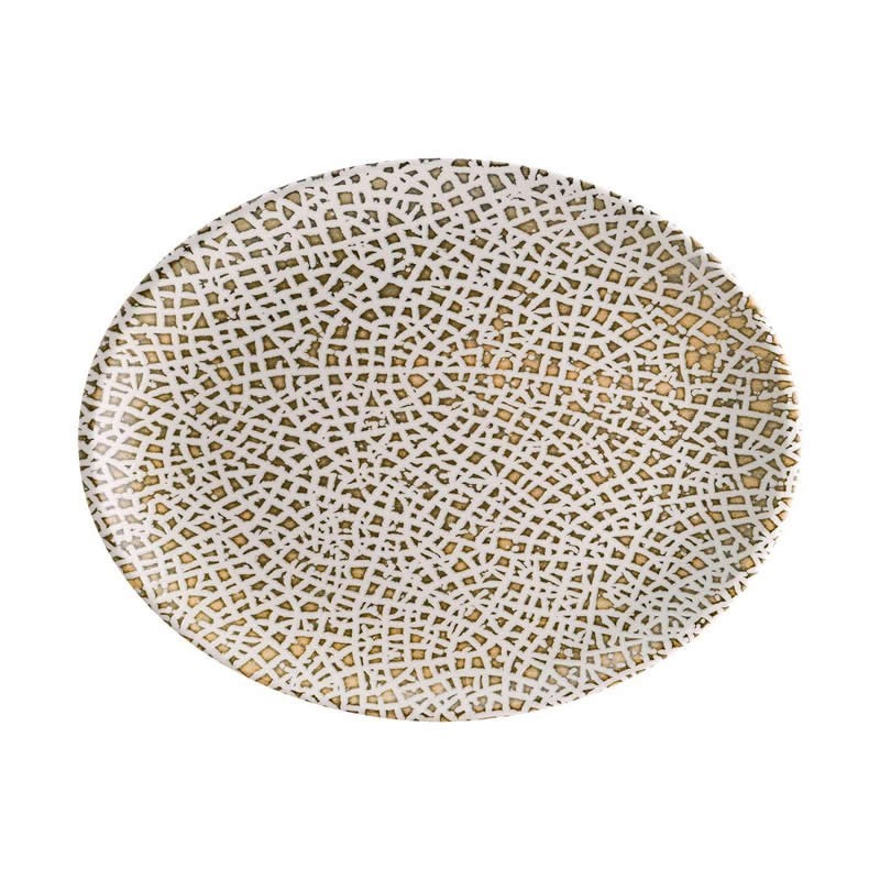 Bandeja Oval Taipan 36X28X3Cm