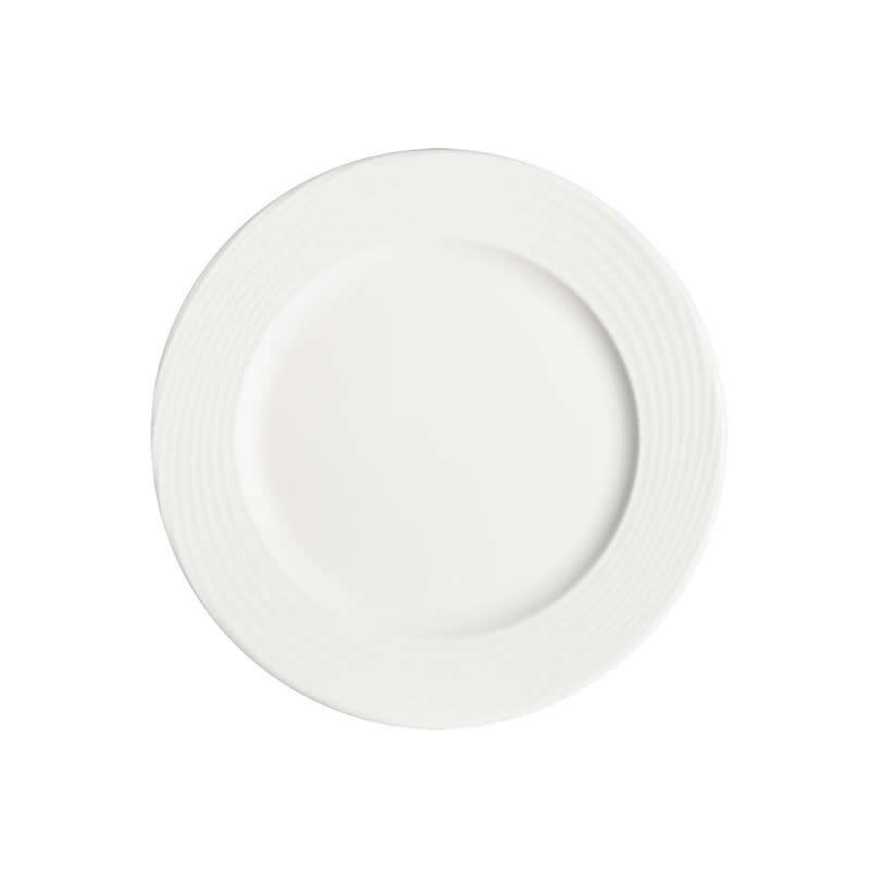 Plato Postre Loop Ø21X2.2Cm