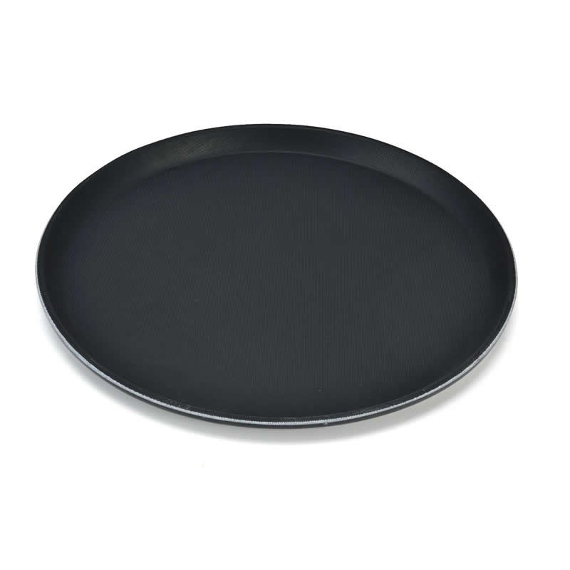Bandeja Camarero Fiberglass Negra Antideø40.5X2.2