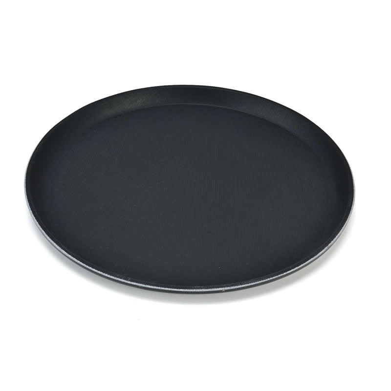 Bandeja Camarero Fiberglass Negra Antideø35.5X2.2