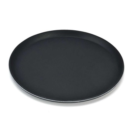 Bandeja Camarero Fiberglass Negra Antideø35.5X2.2
