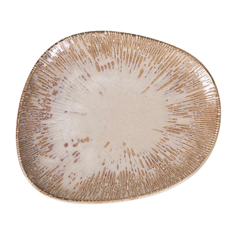 Plato Postre Tango Barroco I 24X19.5Cm
