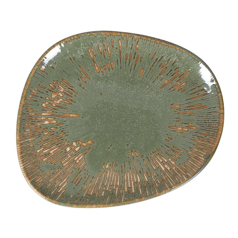 Plato Postre Tango Barroco Ii 24X19.5Cm