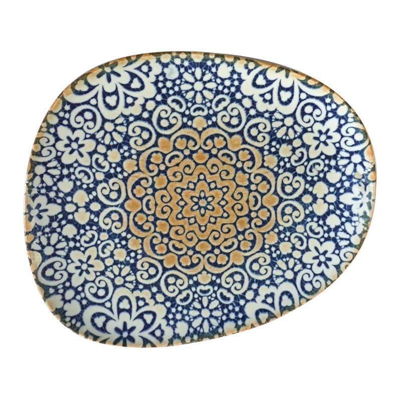 Plato Postre Tango Alhambra 24X19.5Cm
