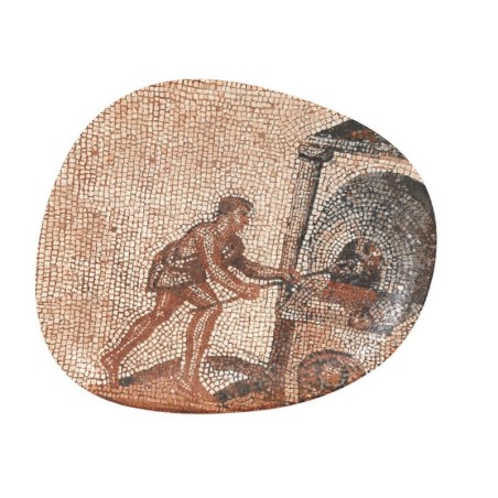 Plato Llano Tango Osmanli 33X27Cm