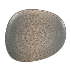 Plato Llano Tango Damasquino 33X27Cm
