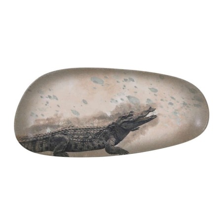 Bandeja Cocodrilo-Savanna 36X17Cm