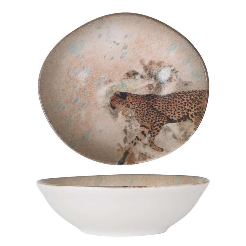 Bowl Guepardo-Savanna 18X16.5X5.5Cm