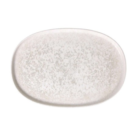 Bandeja Oval Hygge Sand 34X23.5X2Cm