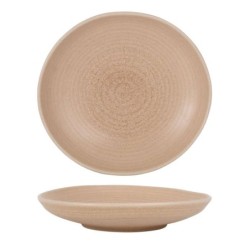 Plato Hondo Ripple Mirage Ø26X5Cm