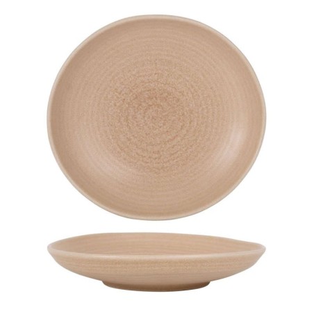 Plato Hondo Ripple Mirage Ø26X5Cm