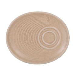 Plato Cafe/Capuccino Ripple Mirage 20X16.5X2Cm