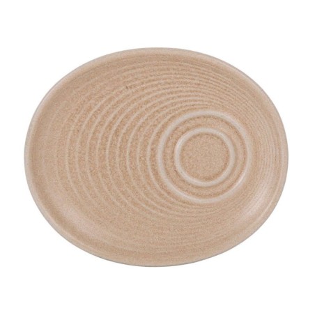 Plato Cafe/Capuccino Ripple Mirage 20X16.5X2Cm