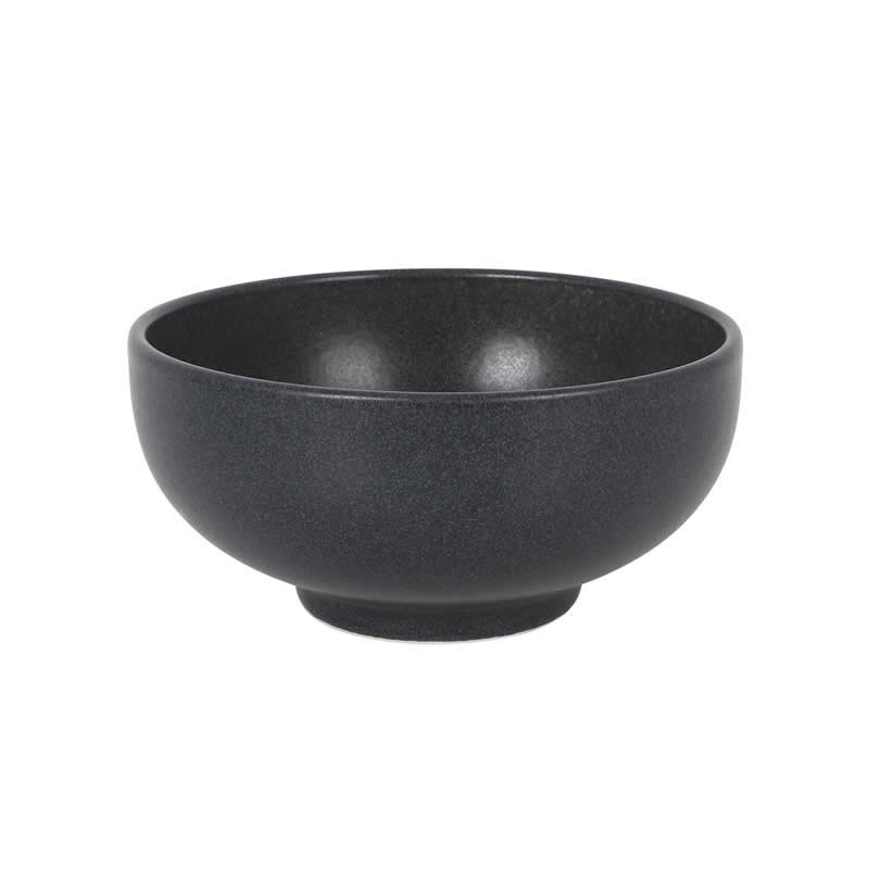 Bowl Moss Graphite Ø15X7.5Cm 80Cl