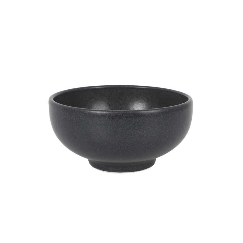 Bowl Moss Graphite  Ø13X6.5Cm 40Cl