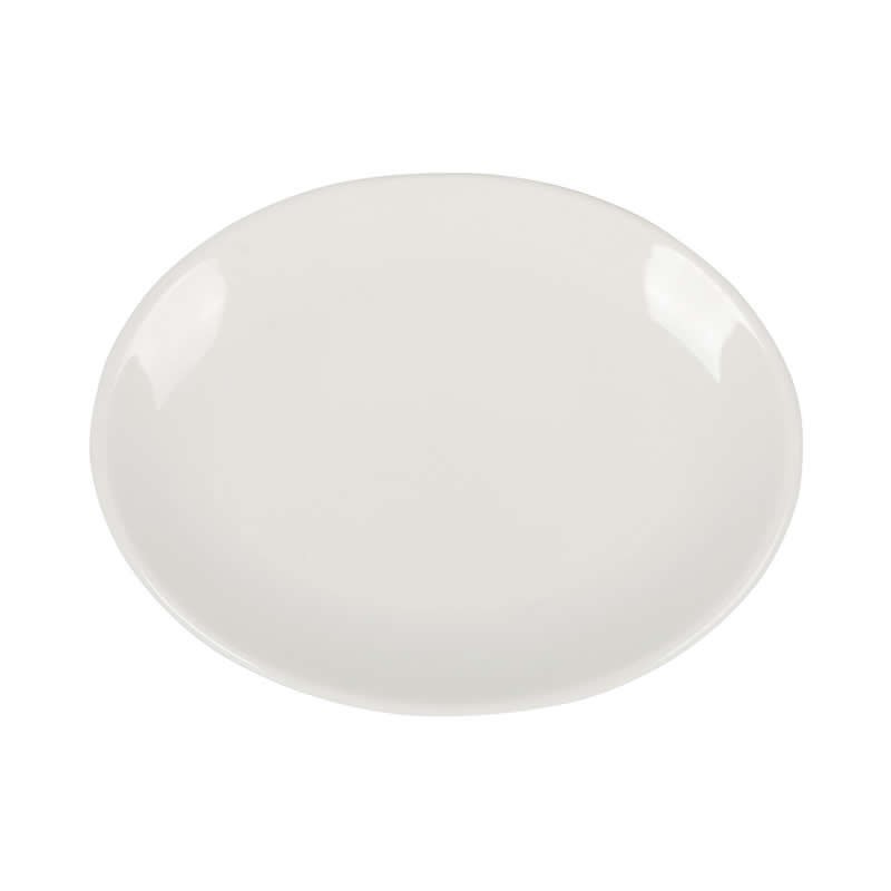 Bandeja Oval Blanca Moove 20X15.5X2Cm